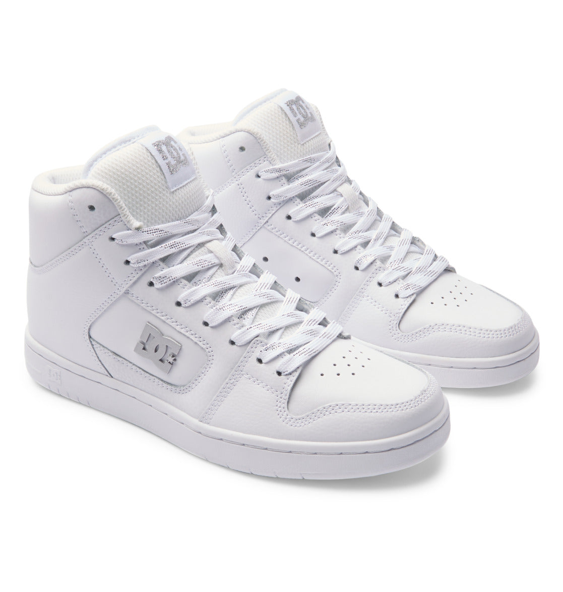 DC Manteca 4 Hi High-Top Women Sneakers White / Silver | US-4108VAY