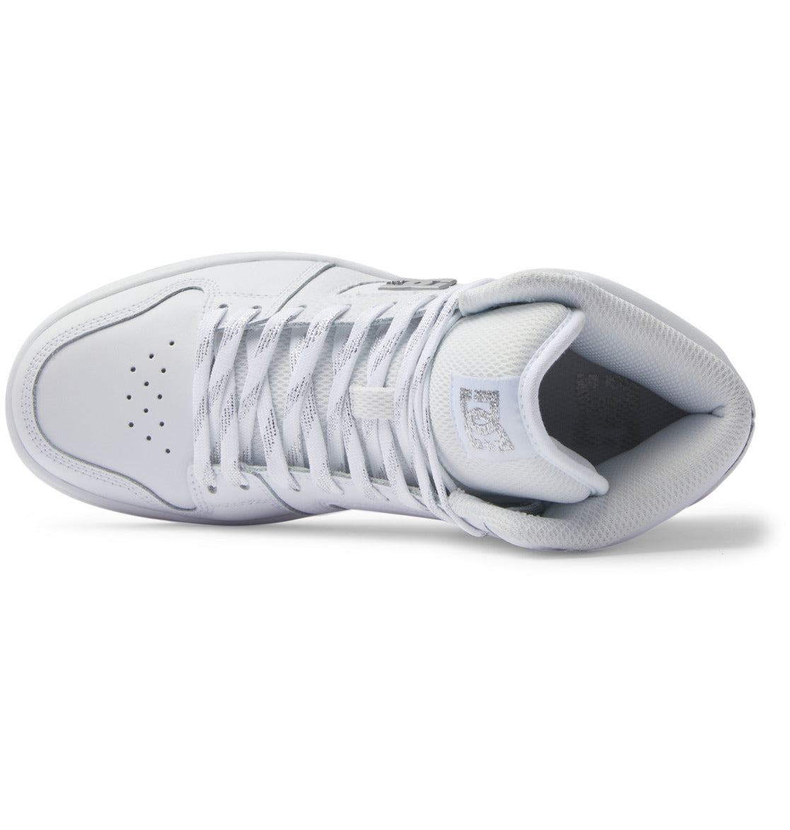 DC Manteca 4 Hi High-Top Women Sneakers White / Silver | US-4108VAY