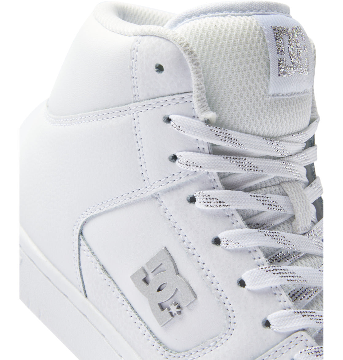 DC Manteca 4 Hi High-Top Women Sneakers White / Silver | US-4108VAY