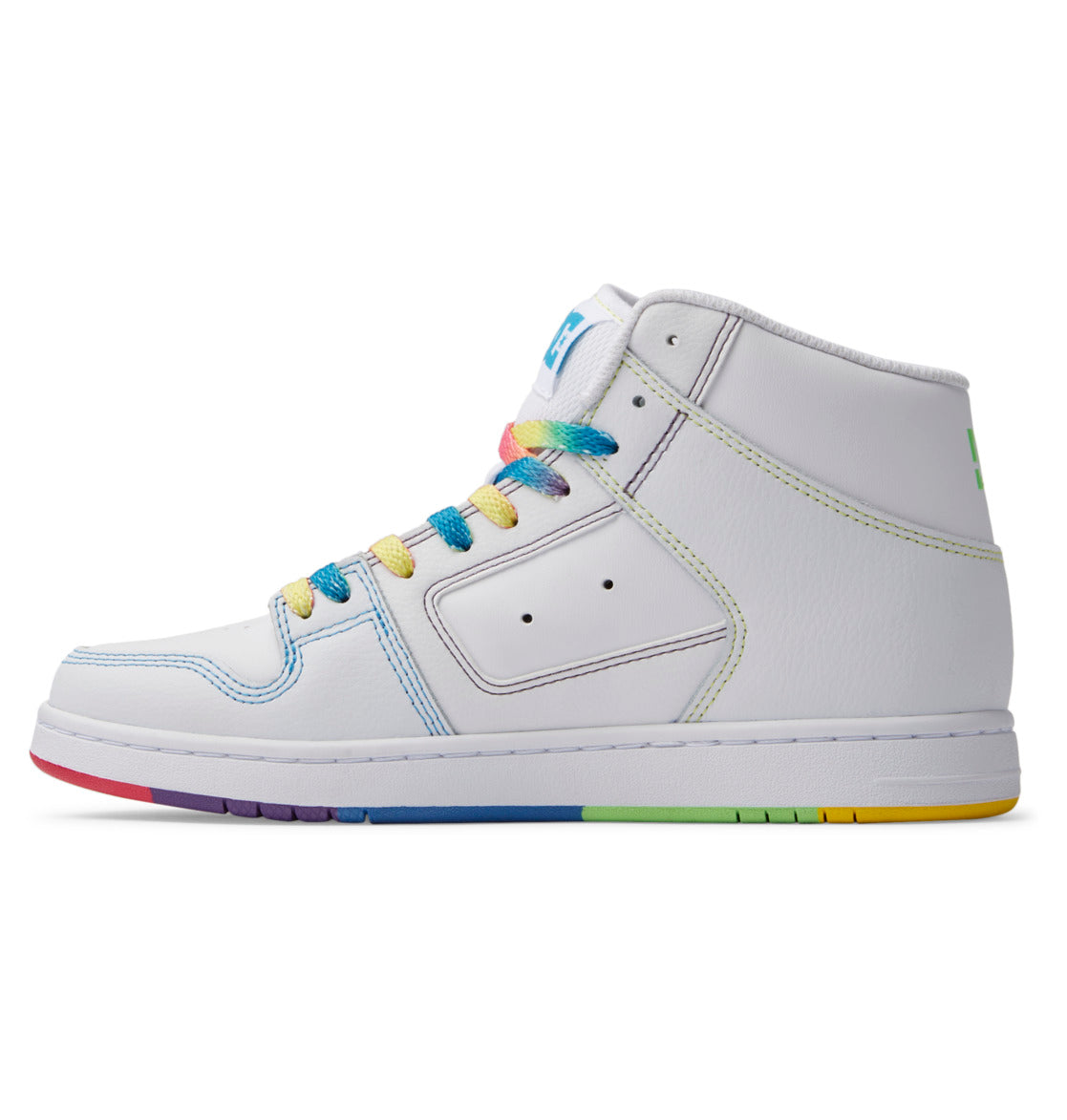 DC Manteca 4 Hi High-Top Women Sneakers White / Multicolor | US-2689TRG