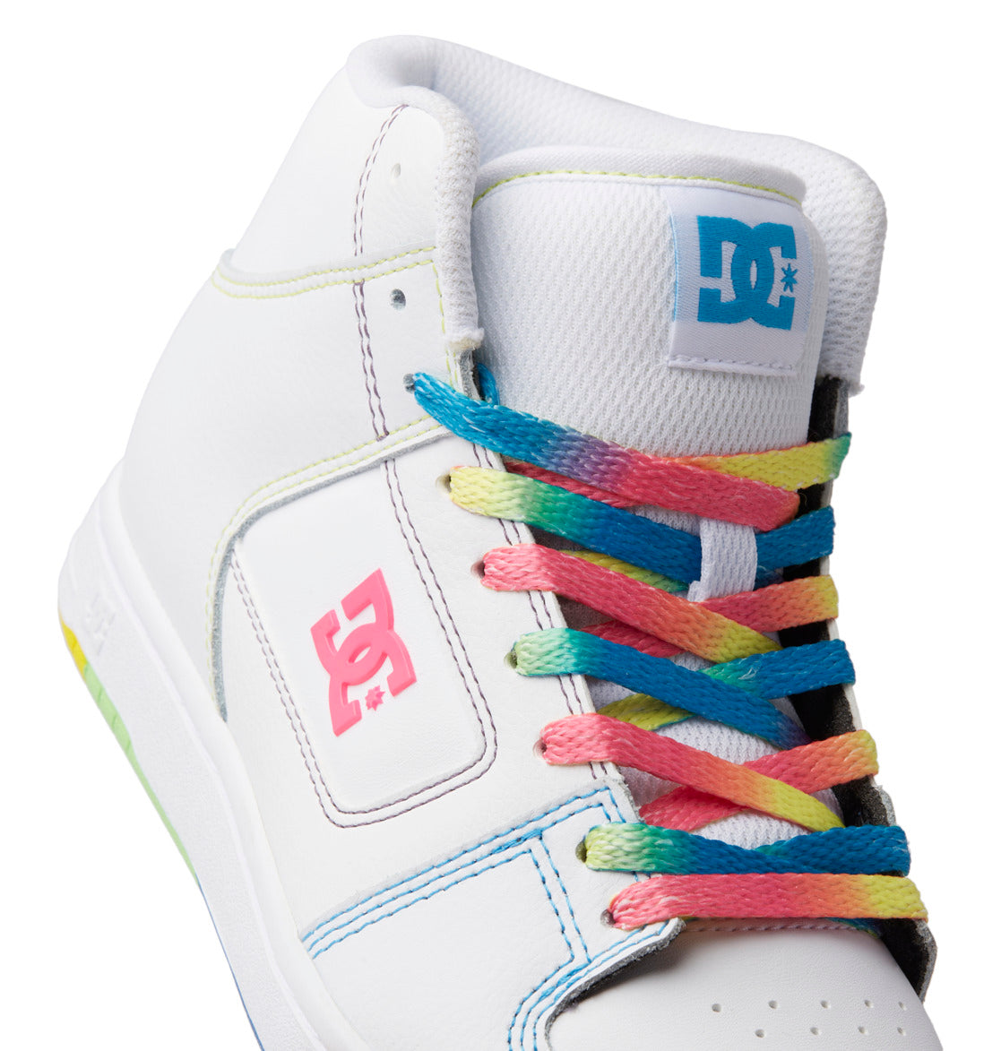 DC Manteca 4 Hi High-Top Women Sneakers White / Multicolor | US-2689TRG