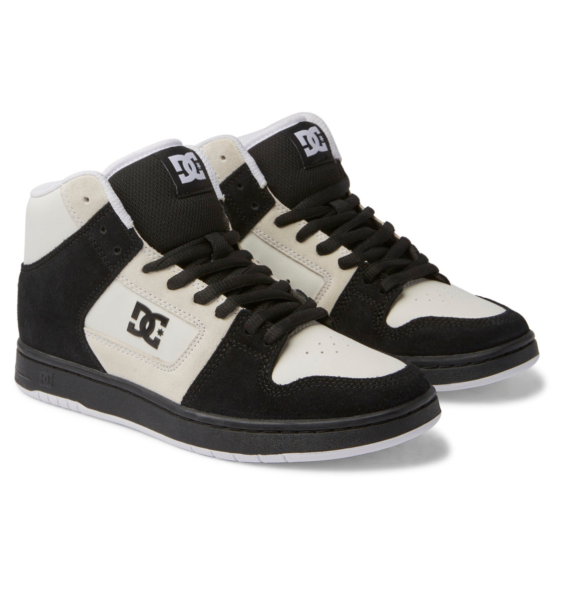 DC Manteca 4 Hi High-Top Women Sneakers White / Black | US-5921VUJ