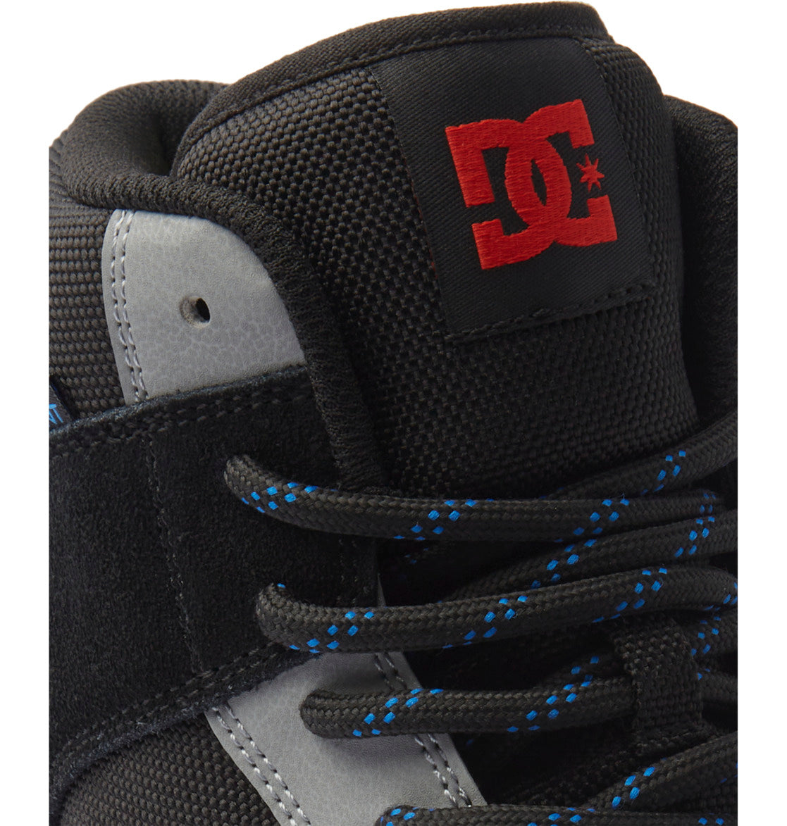 DC Manteca 4 Hi Wr High-Top Men Sneakers Black / Grey / Red | US-1654EHW