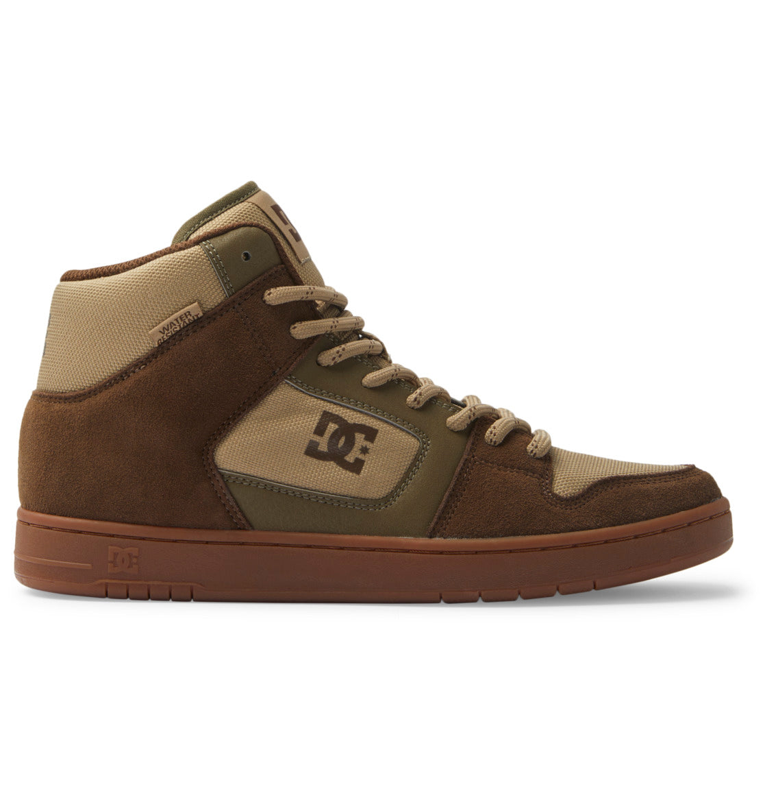 DC Manteca 4 Hi Wr High-Top Men Sneakers Brown | US-2174CAT