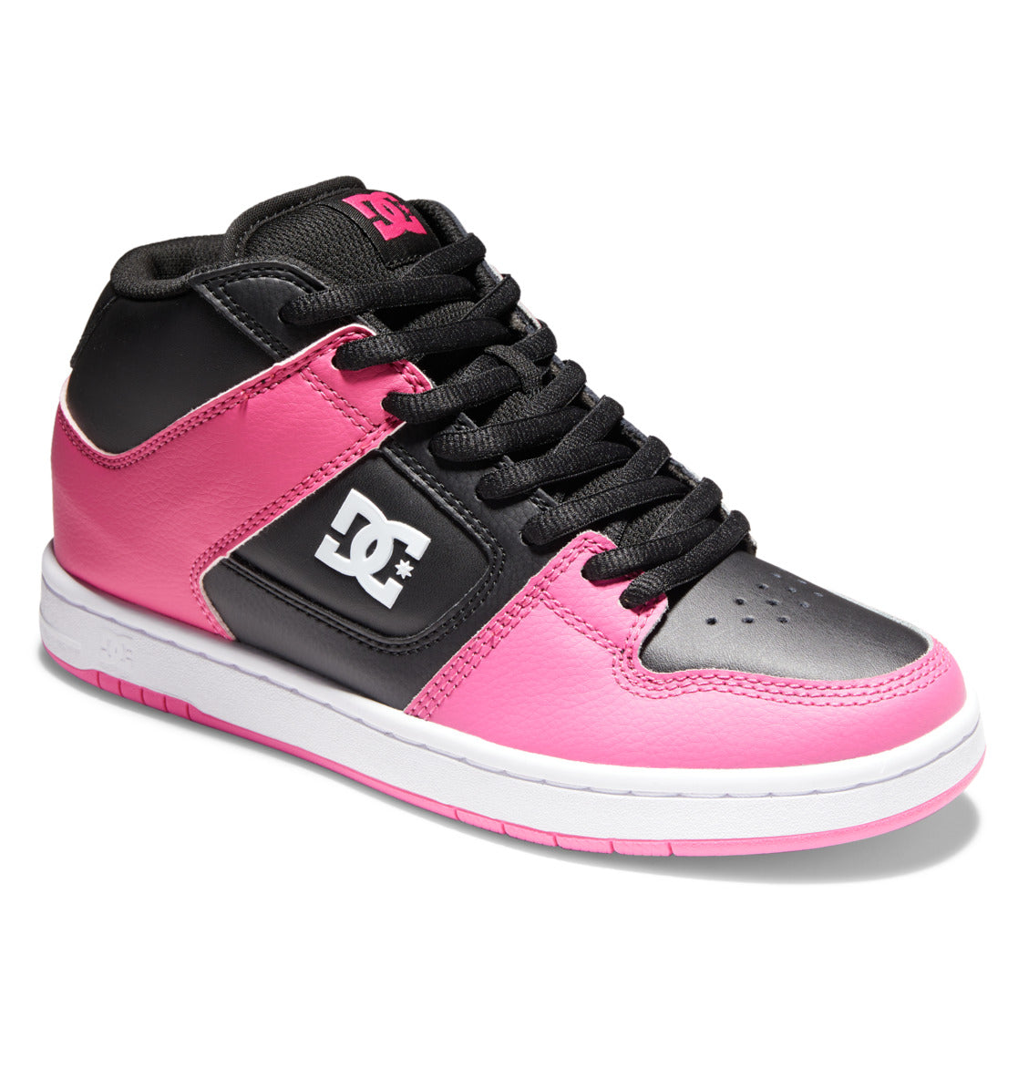 DC Manteca 4 MID Mid-Top Women Sneakers Black / Pink | US-8904VEO