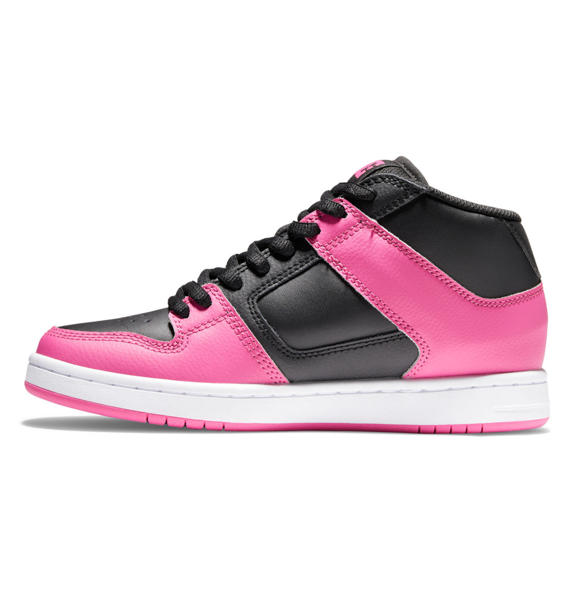 DC Manteca 4 MID Mid-Top Women Sneakers Black / Pink | US-8904VEO