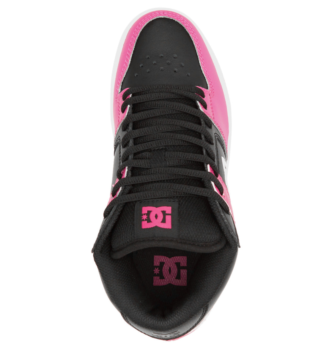 DC Manteca 4 MID Mid-Top Women Sneakers Black / Pink | US-8904VEO