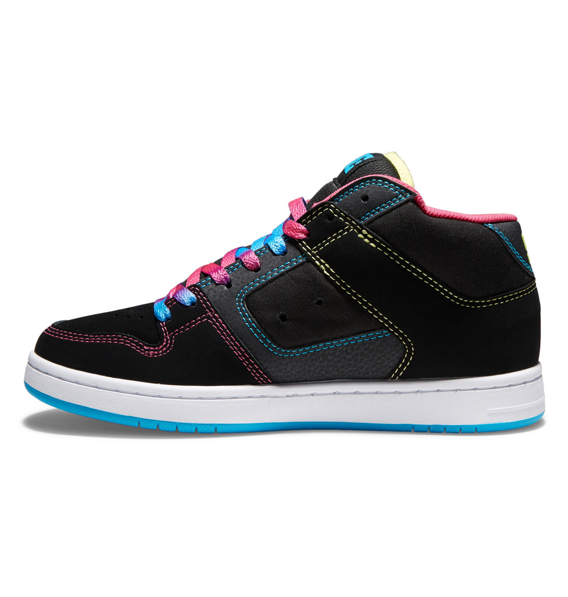 DC Manteca 4 MID Mid-Top Women Sneakers Black / Multicolor | US-0951JAU