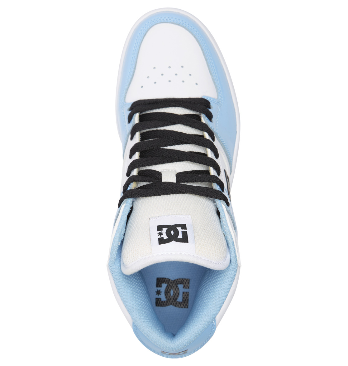 DC Manteca 4 MID Mid-Top Women Sneakers Blue / White / Black | US-4756PCK