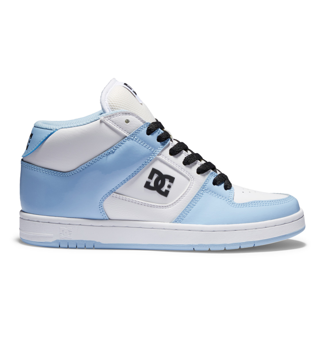 DC Manteca 4 MID Mid-Top Women Sneakers Blue / White / Black | US-4756PCK