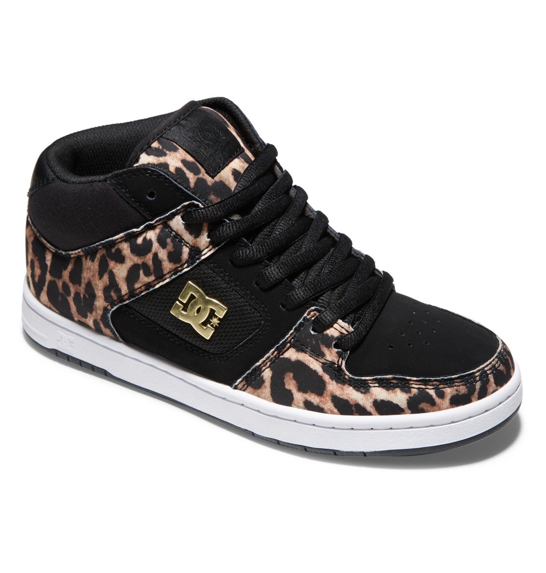 DC Manteca 4 MID Mid-Top Women Sneakers Leopard | US-4721SVB