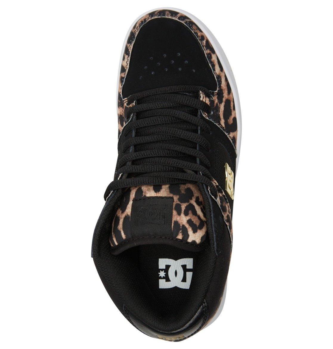 DC Manteca 4 MID Mid-Top Women Sneakers Leopard | US-4721SVB