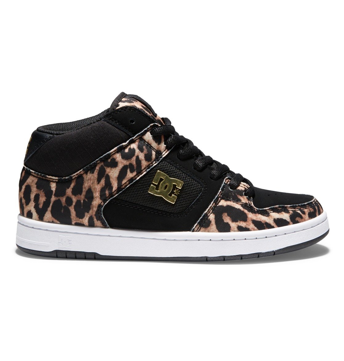 DC Manteca 4 MID Mid-Top Women Sneakers Leopard | US-4721SVB