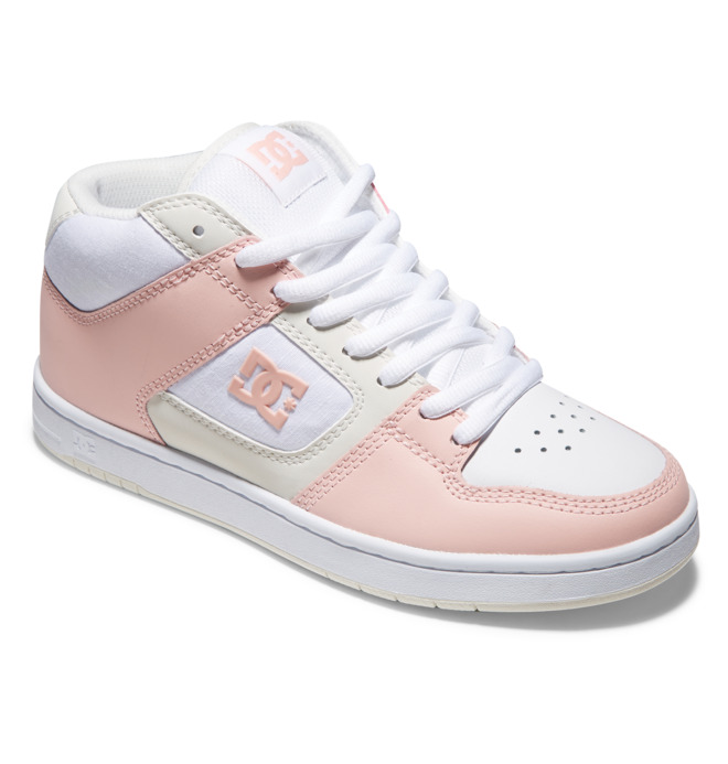 DC Manteca 4 MID Mid-Top Women Sneakers White Pink | US-2087ZXP