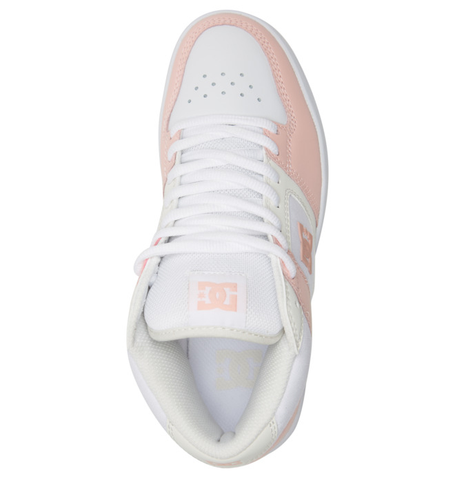 DC Manteca 4 MID Mid-Top Women Sneakers White Pink | US-2087ZXP