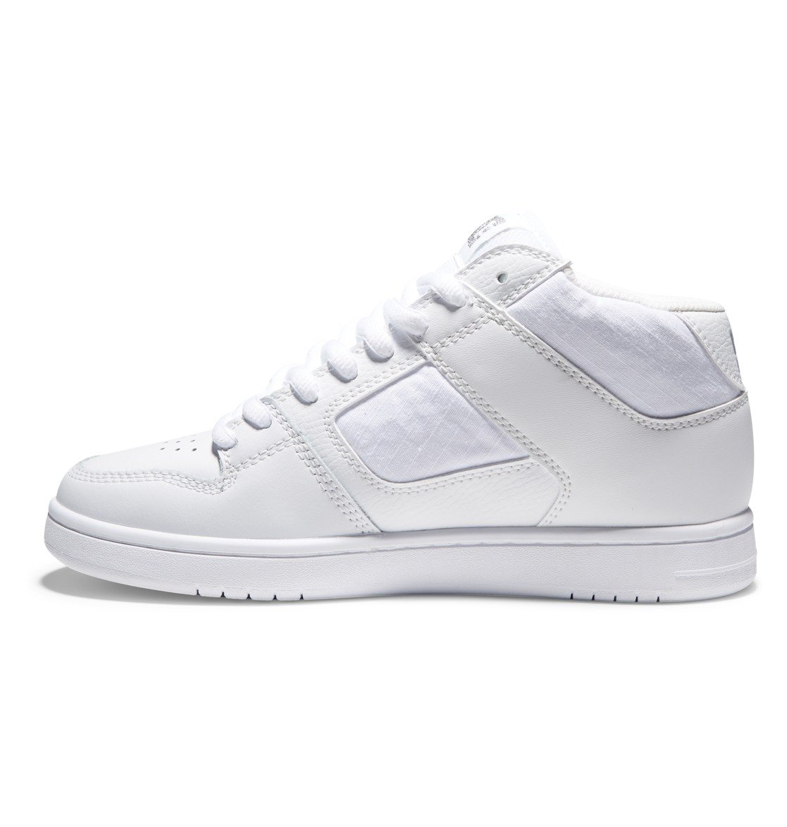 DC Manteca 4 MID Mid-Top Women Sneakers White / Silver | US-3762OMA