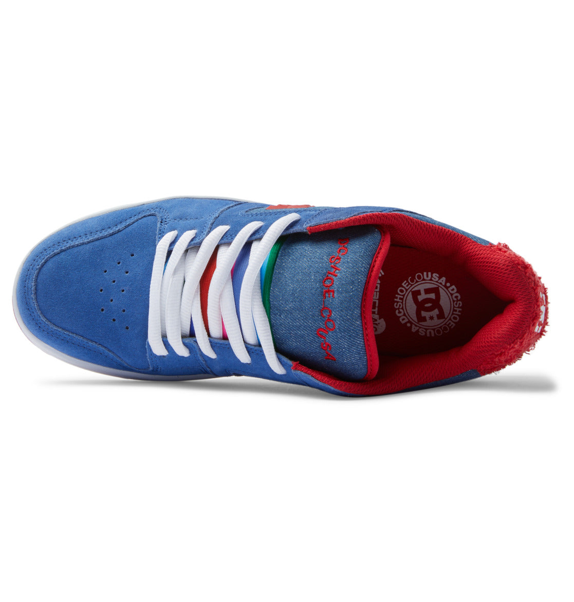 DC Manteca 4 Men Skate Shoes Blue / Red | US-1489IBA