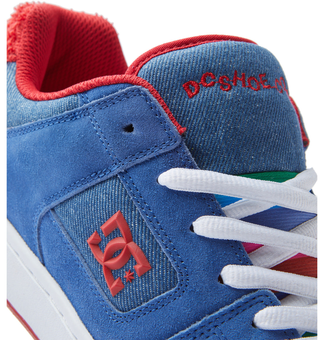 DC Manteca 4 Men Skate Shoes Blue / Red | US-1489IBA