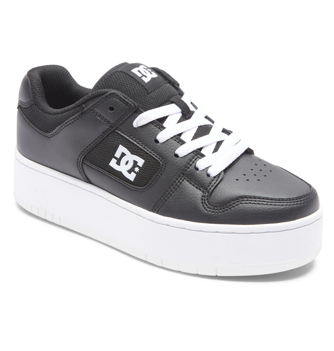 DC Manteca 4 Platform Women Sneakers Black / White | US-2647QHY