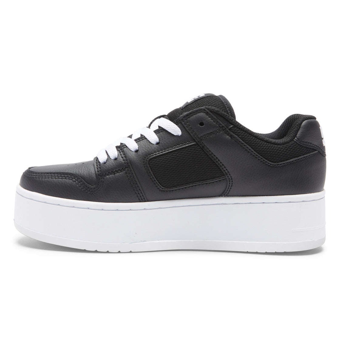 DC Manteca 4 Platform Women Sneakers Black / White | US-2647QHY