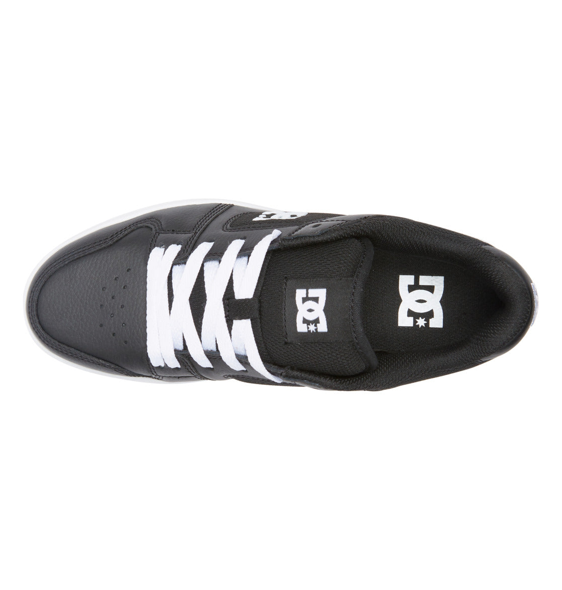 DC Manteca 4 Platform Women Sneakers Black / White | US-2647QHY