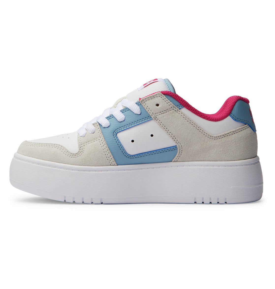 DC Manteca 4 Platform Women Sneakers Blue / Pink | US-6257RQK