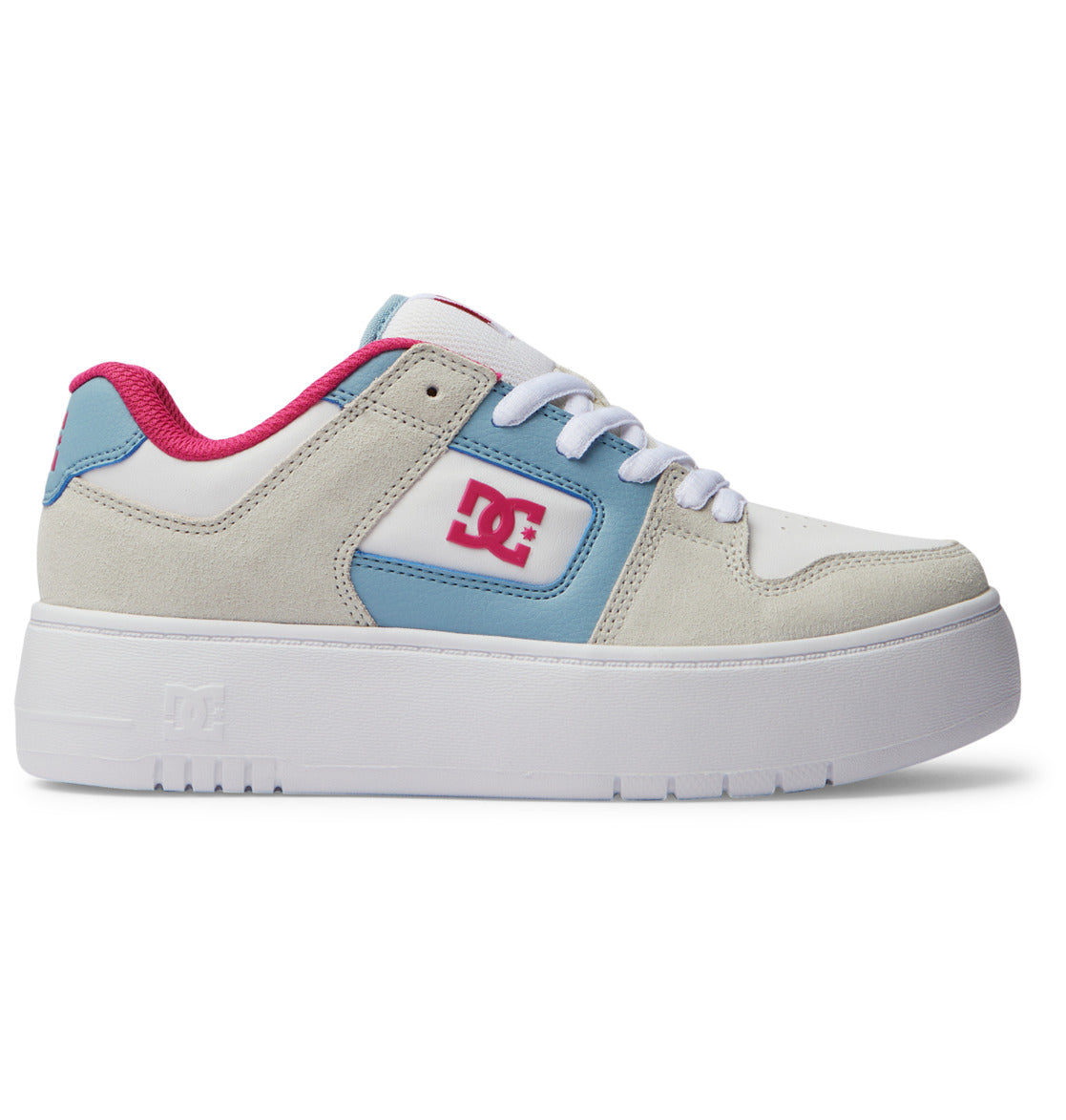 DC Manteca 4 Platform Women Sneakers Blue / Pink | US-6257RQK