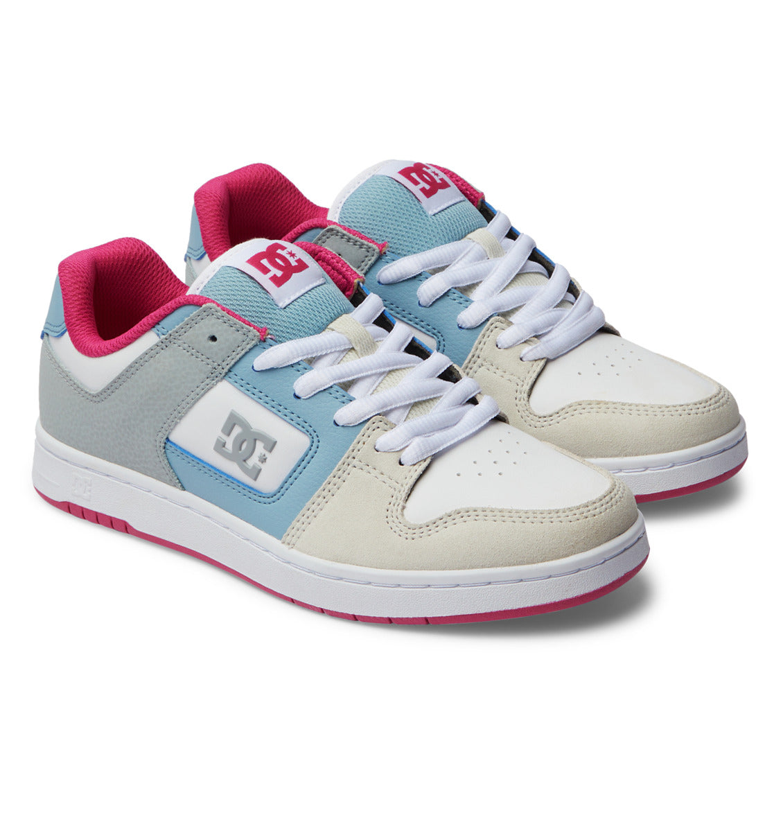 DC Manteca 4 Women Sneakers Blue / Pink | US-8253SNQ