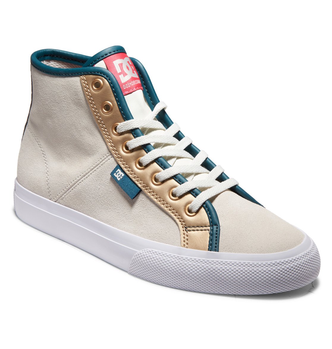 DC Manual Hi High-Top Women Sneakers Brown | US-8397UIP