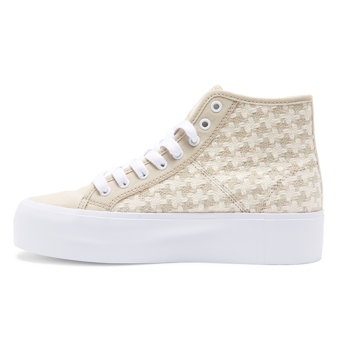 DC Manual Hi Platform High-Top Women Sneakers Brown | US-0257MQP