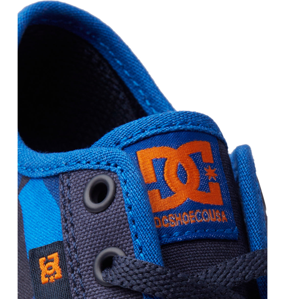 DC Manual Kids' Sneakers Blue / Orange | US-4720LHF