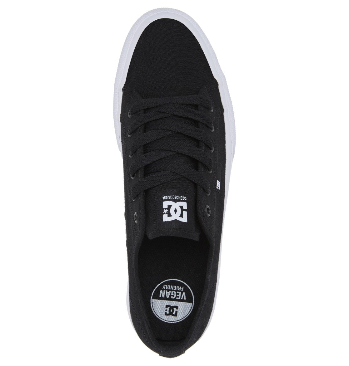 DC Manual Men Sneakers Black / White | US-6032IUL