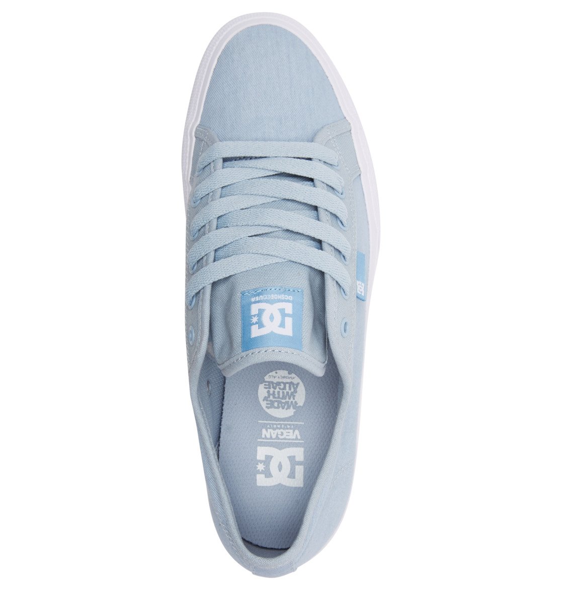 DC Manual Men Sneakers Light Blue | US-3910AGK