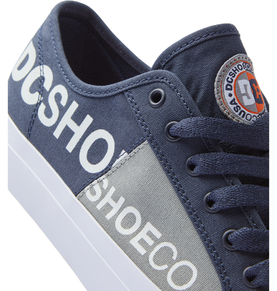 DC Manual Men Sneakers Navy / Orange | US-5034NLY