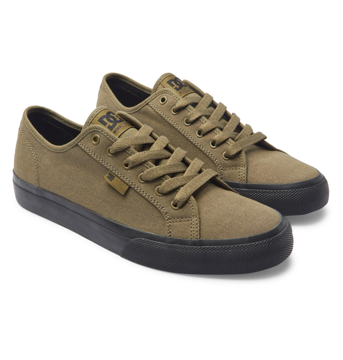 DC Manual Men Sneakers Olive / Black | US-9745DMS