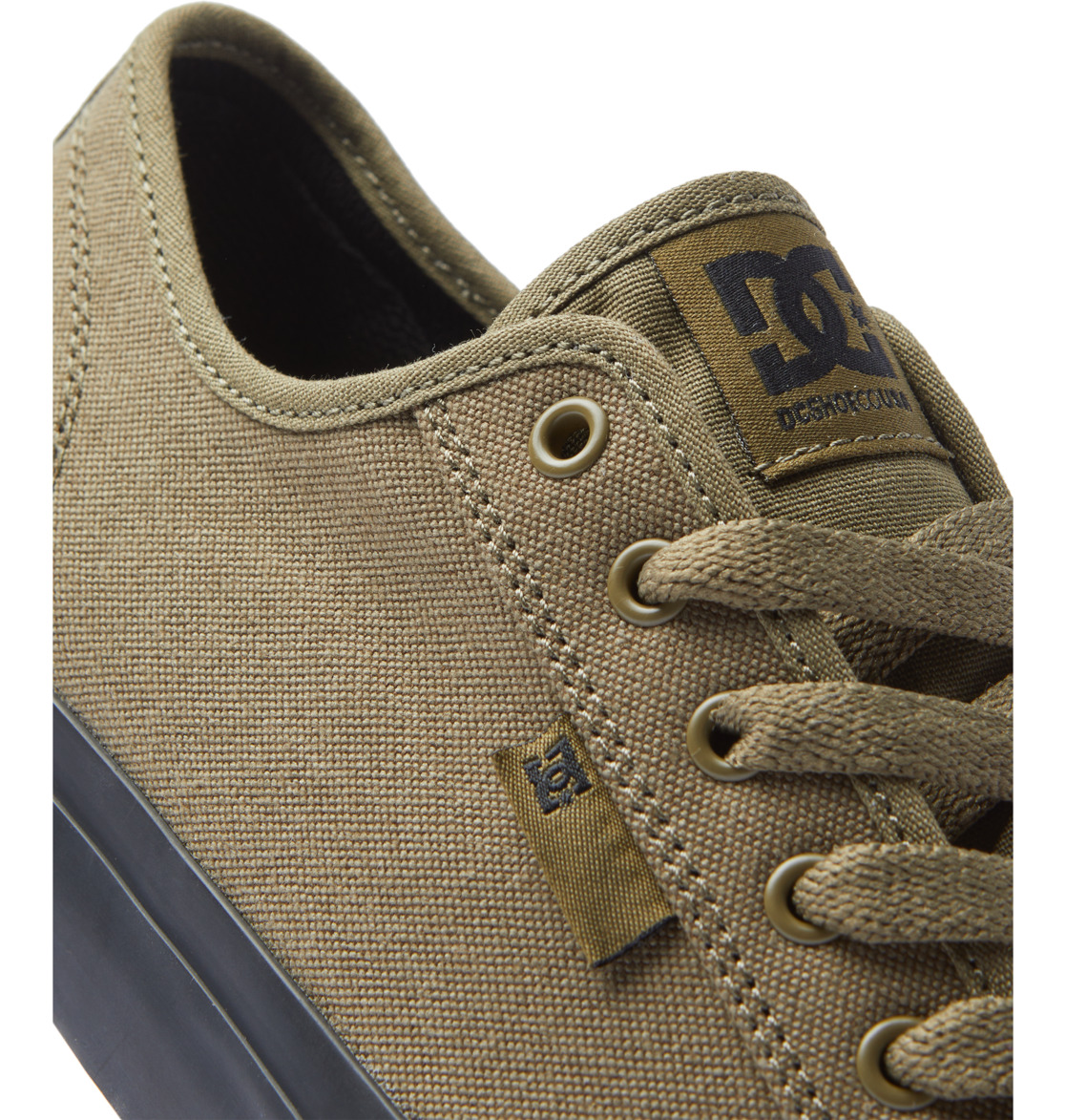 DC Manual Men Sneakers Olive / Black | US-9745DMS