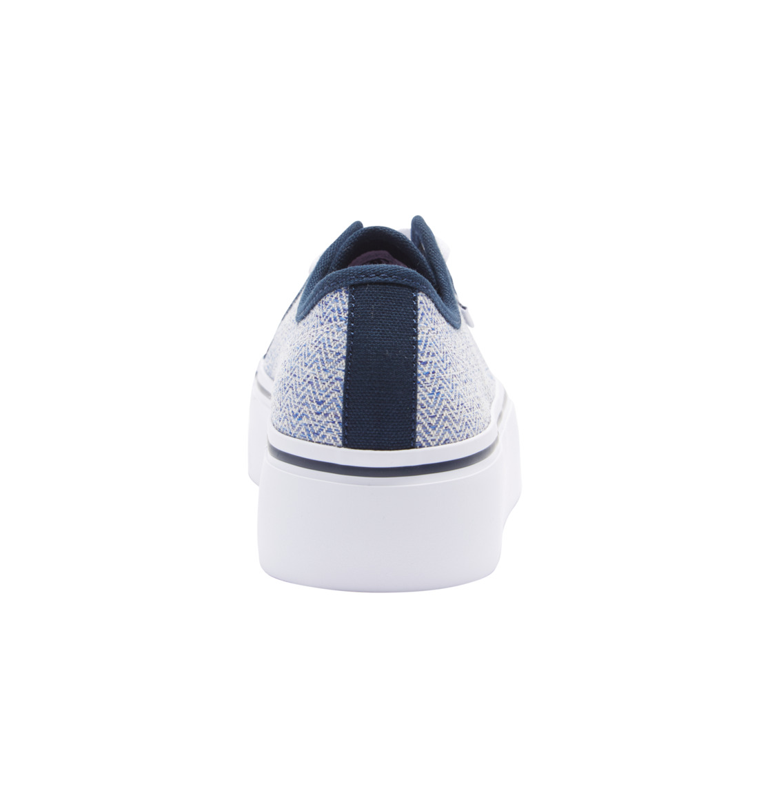 DC Manual Platform Flatform Women Sneakers Blue / White | US-6583ZLR