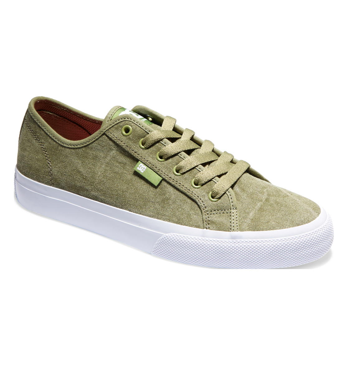 DC Manual Tx Se Men Sneakers Olive | US-6417HBK