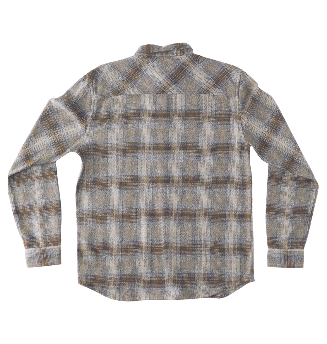 DC Marshal Flannel Long Sleeve Men Shirts Brown | US-7136OYC