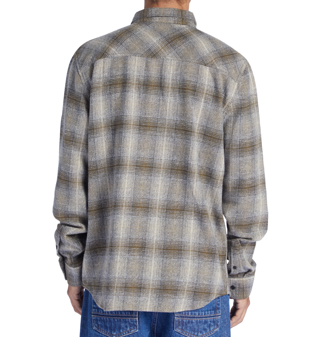 DC Marshal Flannel Long Sleeve Men Shirts Brown | US-7136OYC