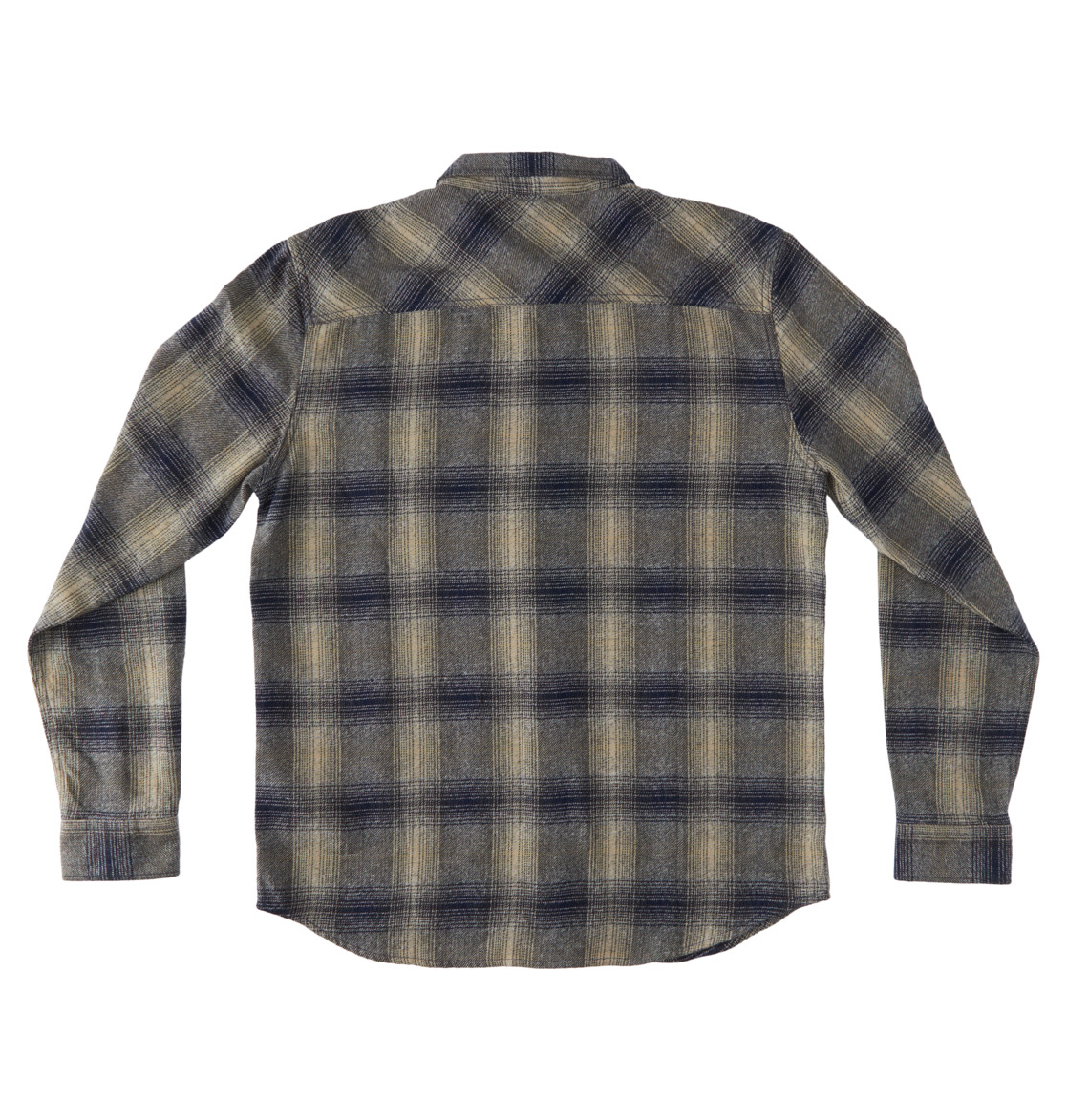 DC Marshal Flannel Long Sleeve Men Shirts Blue | US-3591QKJ