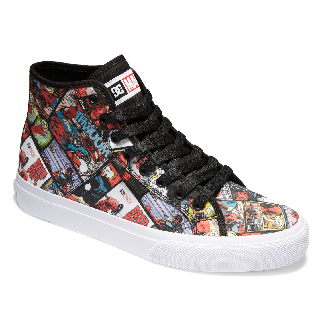 DC Marvel Deadpool x DC Manual HI High-Top Men Sneakers Multicolor | US-6025FTO