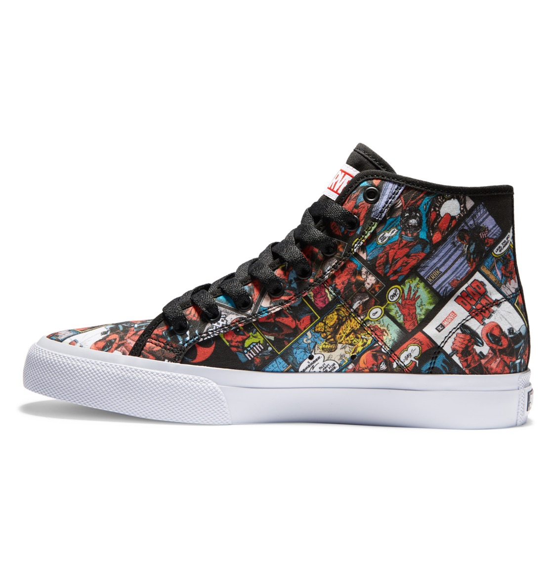 DC Marvel Deadpool x DC Manual HI High-Top Men Sneakers Multicolor | US-6025FTO