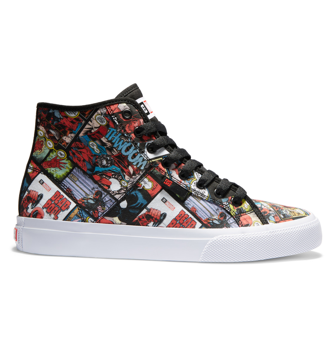 DC Marvel Deadpool x DC Manual HI High-Top Men Sneakers Multicolor | US-6025FTO