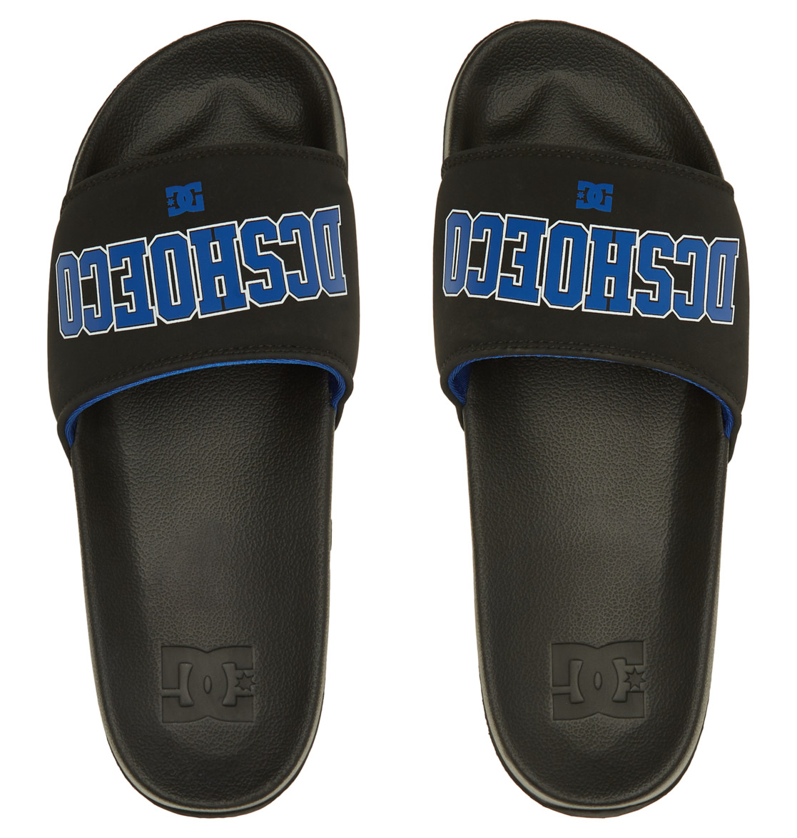 DC Men Slides Black / Blue | US-6129FSR