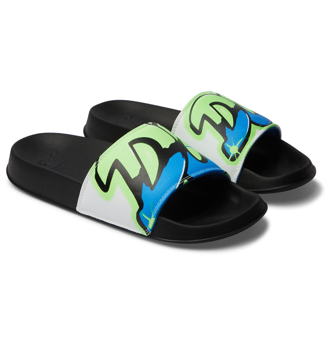 DC Men Slides Black | US-6140DRY