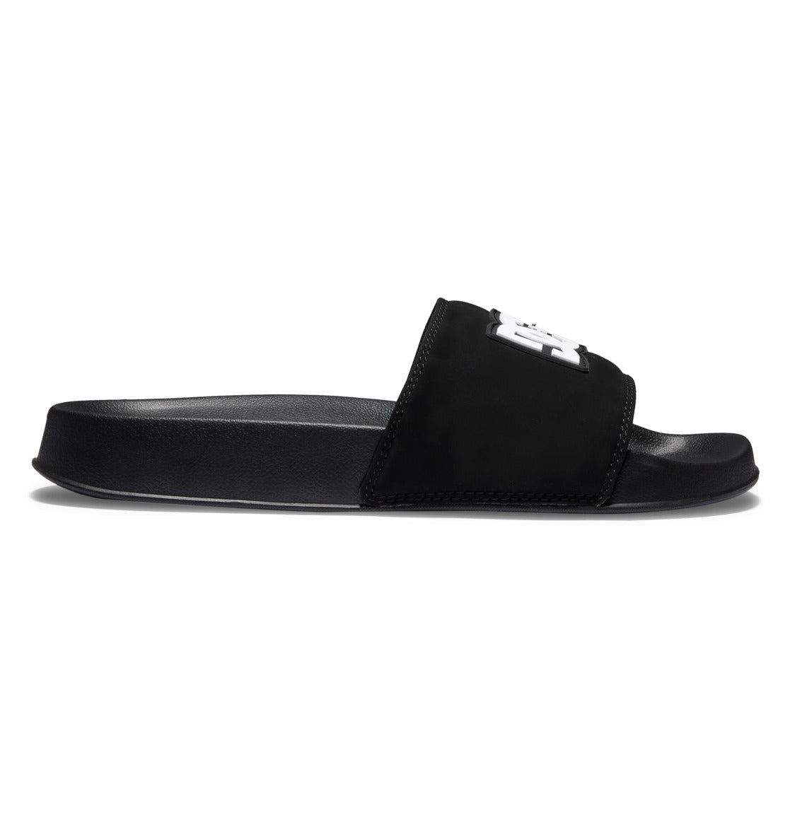 DC Men Slides Black / White | US-4896DFT