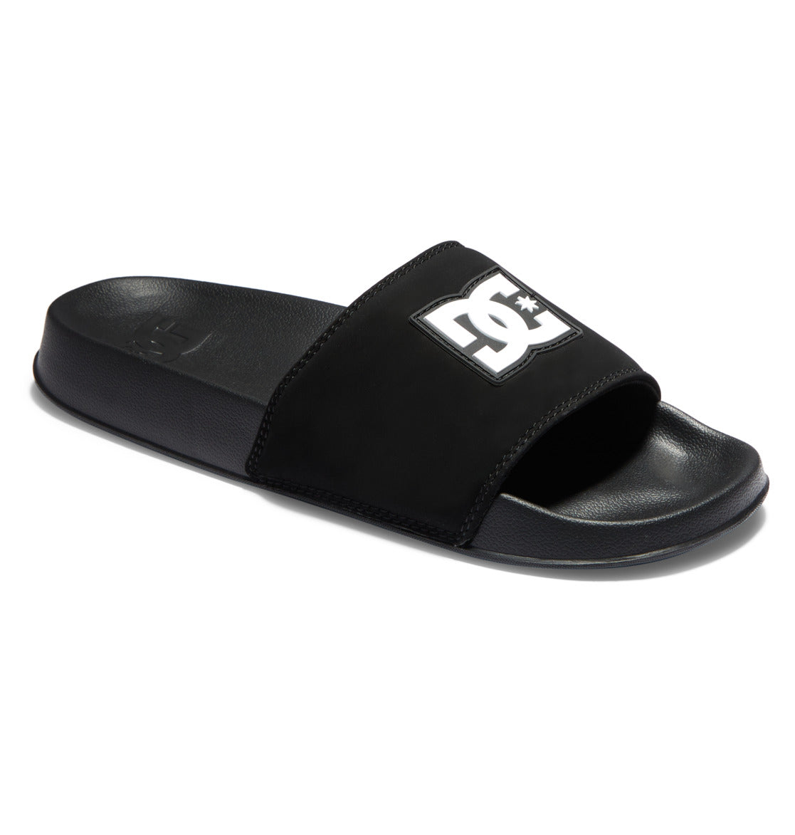 DC Men Slides Black / White | US-4896DFT