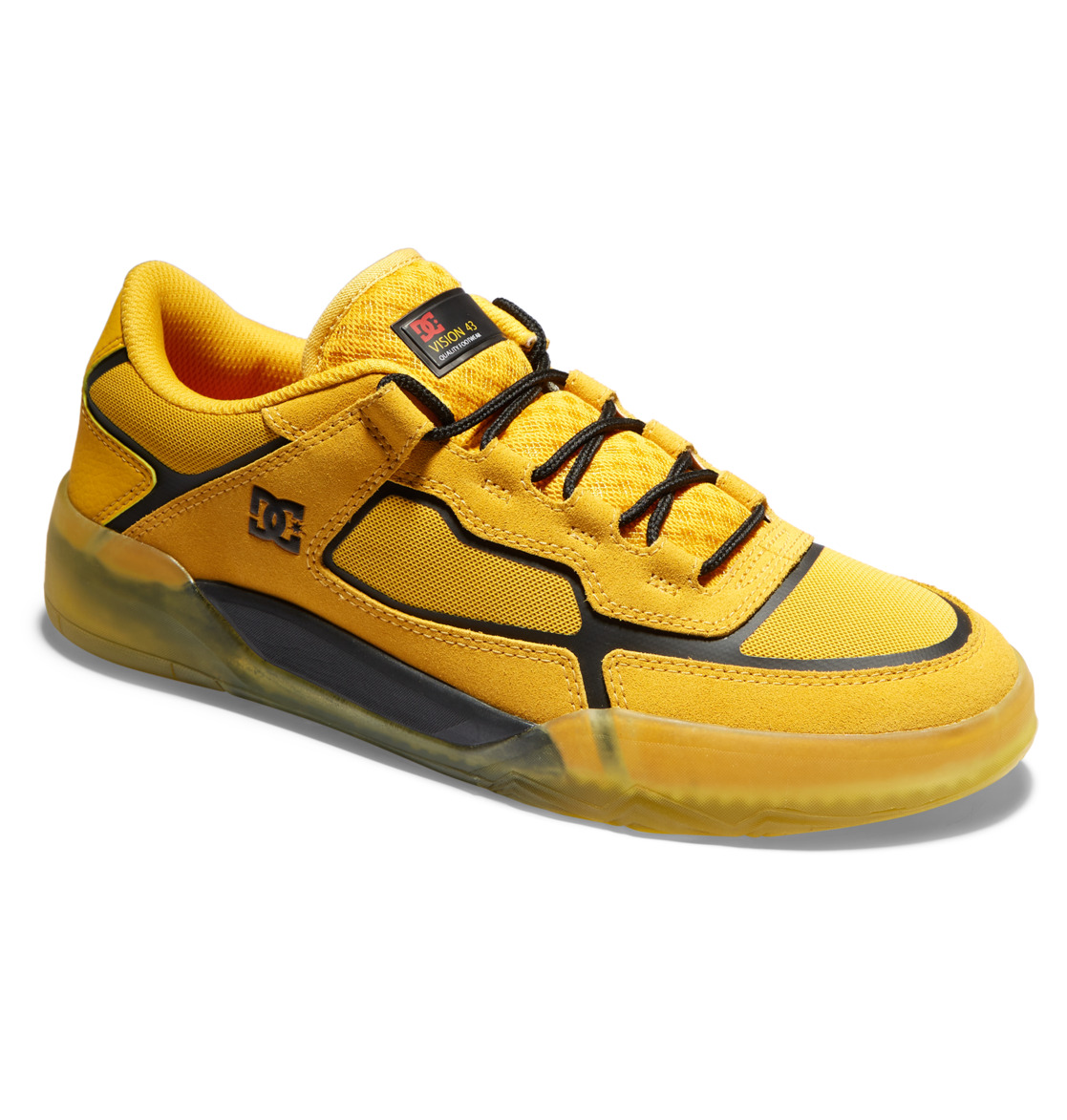 DC Metric Men Skate Shoes Gold / Black | US-7532XWN