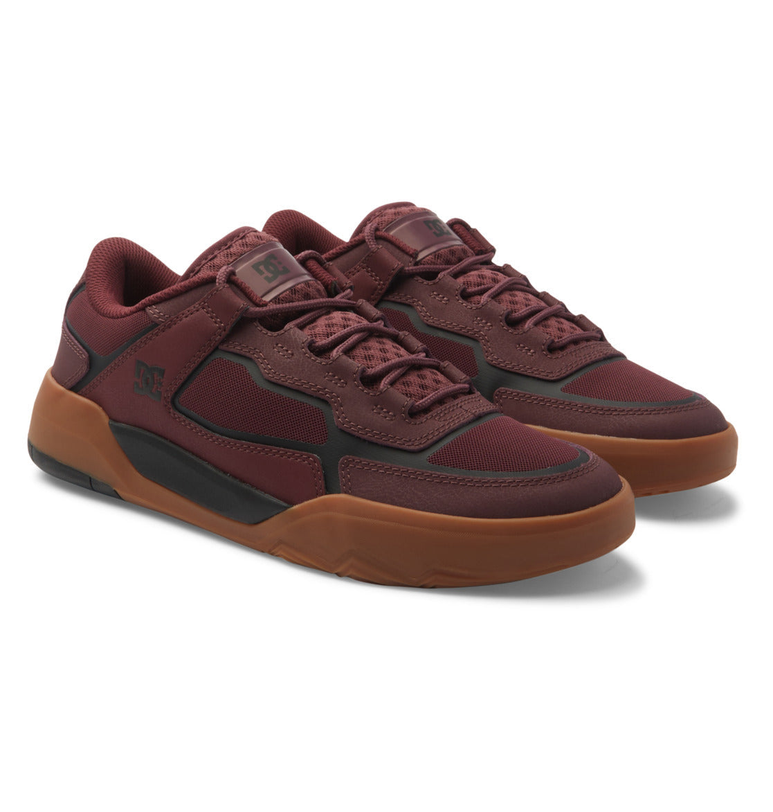 DC Metric Men Sneakers Burgundy | US-6291OUZ